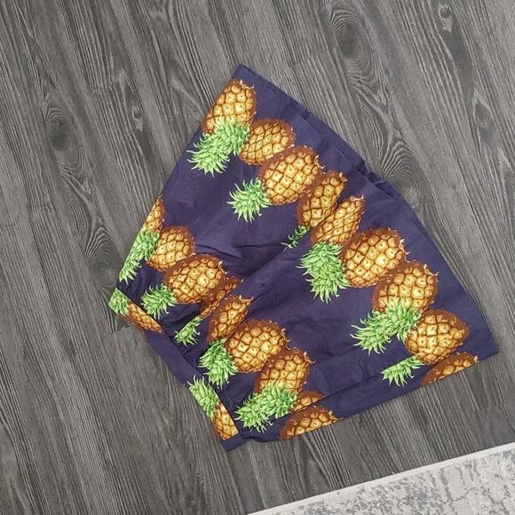 🔥🔥🔥J. CREW Spring Pineapple skirt with pockets 0 - Picture 5 of 13